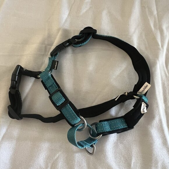 EUC Petsafe Easy Walk Step-in Harness Size Small Teal/Black - Picture 3 of 8